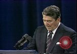 Image of President Ronald Reagan Kansas City Missouri USA, 1984, second 58 stock footage video 65675025608