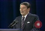 Image of President Ronald Reagan Kansas City Missouri USA, 1984, second 59 stock footage video 65675025608