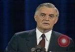 Image of Walter Frederick Mondale Kansas City Missouri USA, 1984, second 56 stock footage video 65675025609