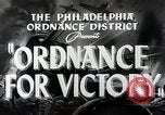 Image Ordonnance pour la victoire Philadelphia Pennsylvania USA, 1942, de la seconde 4 séquences d'archives historiques vidéo 65675025610