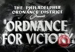 Image Ordonnance pour la victoire Philadelphia Pennsylvania USA, 1942, de la seconde 5 séquences d'archives historiques vidéo 65675025610