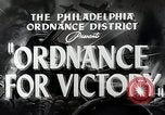 Image Ordonnance pour la victoire Philadelphia Pennsylvania USA, 1942, de la seconde 6 séquences d'archives historiques vidéo 65675025610