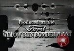 Image Usine de bombardiers Ford à Willow Run Michigan United States USA, 1942, de la seconde 18 séquences d'archives historiques vidéo 65675025611