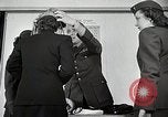 Image of flight nurses learning about breathing devices Montgomery Alabama USA, 1951, second 15 stock footage video 65675025615