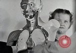 Image of flight nurses learning about breathing devices Montgomery Alabama USA, 1951, second 44 stock footage video 65675025615