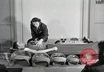 Image of flight nurses learning about breathing devices Montgomery Alabama USA, 1951, second 54 stock footage video 65675025615