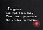 Image of road construction California United States USA, 1923, second 42 stock footage video 65675025636