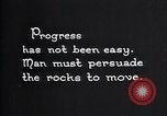 Image of road construction California United States USA, 1923, second 43 stock footage video 65675025636