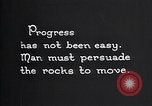 Image of road construction California United States USA, 1923, second 45 stock footage video 65675025636