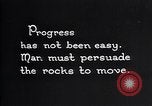 Image of road construction California United States USA, 1923, second 47 stock footage video 65675025636