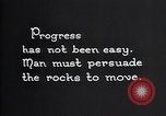Image of road construction California United States USA, 1923, second 48 stock footage video 65675025636