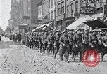 Image of French troops march in Liberty Loan Rally Detroit Michigan USA, 1918, second 4 stock footage video 65675025643