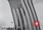 Image of Statue of Liberty replica Detroit Michigan USA, 1918, second 4 stock footage video 65675025645