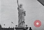 Image of Statue of Liberty replica Detroit Michigan USA, 1918, second 28 stock footage video 65675025645