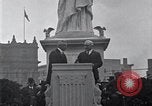 Image of Statue of Liberty replica Detroit Michigan USA, 1918, second 40 stock footage video 65675025645