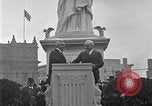 Image of Statue of Liberty replica Detroit Michigan USA, 1918, second 41 stock footage video 65675025645