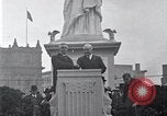 Image of Statue of Liberty replica Detroit Michigan USA, 1918, second 42 stock footage video 65675025645