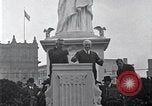 Image of Statue of Liberty replica Detroit Michigan USA, 1918, second 44 stock footage video 65675025645