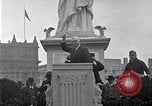 Image of Statue of Liberty replica Detroit Michigan USA, 1918, second 47 stock footage video 65675025645