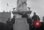 Image of Statue of Liberty replica Detroit Michigan USA, 1918, second 49 stock footage video 65675025645