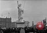 Image of Statue of Liberty replica Detroit Michigan USA, 1918, second 61 stock footage video 65675025645