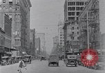 Image of streets Dallas Texas USA, 1920, second 34 stock footage video 65675025653