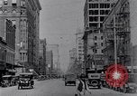 Image of streets Dallas Texas USA, 1920, second 36 stock footage video 65675025653
