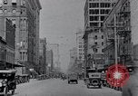 Image of streets Dallas Texas USA, 1920, second 38 stock footage video 65675025653