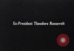 Standbild Theodore Roosevelt Washington DC USA, 1916, aus Sekunde 10 historischem Filmmaterial Videoclip 65675025667