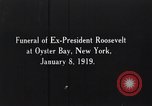 Image of Theodore Roosevelt funeral Oyster Bay New York USA, 1919, second 12 stock footage video 65675025668