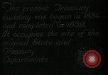 Image of buildings Washington DC USA, 1929, second 1 stock footage video 65675025674