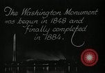 Image of buildings Washington DC USA, 1929, second 12 stock footage video 65675025675