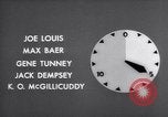 Image of Jack Dempsey versus Luis Firpo United States USA, 1945, second 38 stock footage video 65675025695