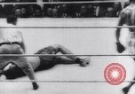 Image of Jack Dempsey versus Luis Firpo United States USA, 1945, second 61 stock footage video 65675025695