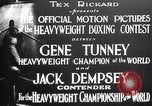 Standbild Tunney-Dempsey Kampf Chicago Illinois USA, 1927, aus Sekunde 10 historischem Filmmaterial Videoclip 65675025700