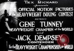 Standbild Tunney-Dempsey Kampf Chicago Illinois USA, 1927, aus Sekunde 15 historischem Filmmaterial Videoclip 65675025700