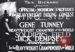 Standbild Tunney-Dempsey Kampf Chicago Illinois USA, 1927, aus Sekunde 31 historischem Filmmaterial Videoclip 65675025700