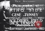 Standbild Tunney-Dempsey Kampf Chicago Illinois USA, 1927, aus Sekunde 32 historischem Filmmaterial Videoclip 65675025700