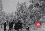 Image of Santa giving gifts Washington State United States USA, 1935, second 12 stock footage video 65675025716