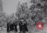 Image of Santa giving gifts Washington State United States USA, 1935, second 15 stock footage video 65675025716