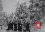 Image of Santa giving gifts Washington State United States USA, 1935, second 16 stock footage video 65675025716
