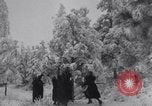 Image of Santa giving gifts Washington State United States USA, 1935, second 22 stock footage video 65675025716