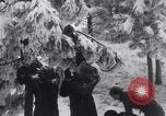 Image of Santa giving gifts Washington State United States USA, 1935, second 24 stock footage video 65675025716