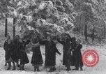 Image of Santa giving gifts Washington State United States USA, 1935, second 34 stock footage video 65675025716