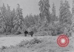 Image of Santa giving gifts Washington State United States USA, 1935, second 40 stock footage video 65675025716