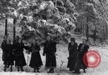 Image of Santa giving gifts Washington State United States USA, 1935, second 41 stock footage video 65675025716