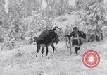 Image of Santa giving gifts Washington State United States USA, 1935, second 45 stock footage video 65675025716