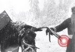 Image of Santa giving gifts Washington State United States USA, 1935, second 55 stock footage video 65675025716