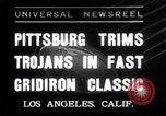 Image of USC versus Pittsburgh football Los Angeles California USA, 1935, second 1 stock footage video 65675025718
