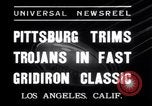 Image of USC versus Pittsburgh football Los Angeles California USA, 1935, second 3 stock footage video 65675025718
